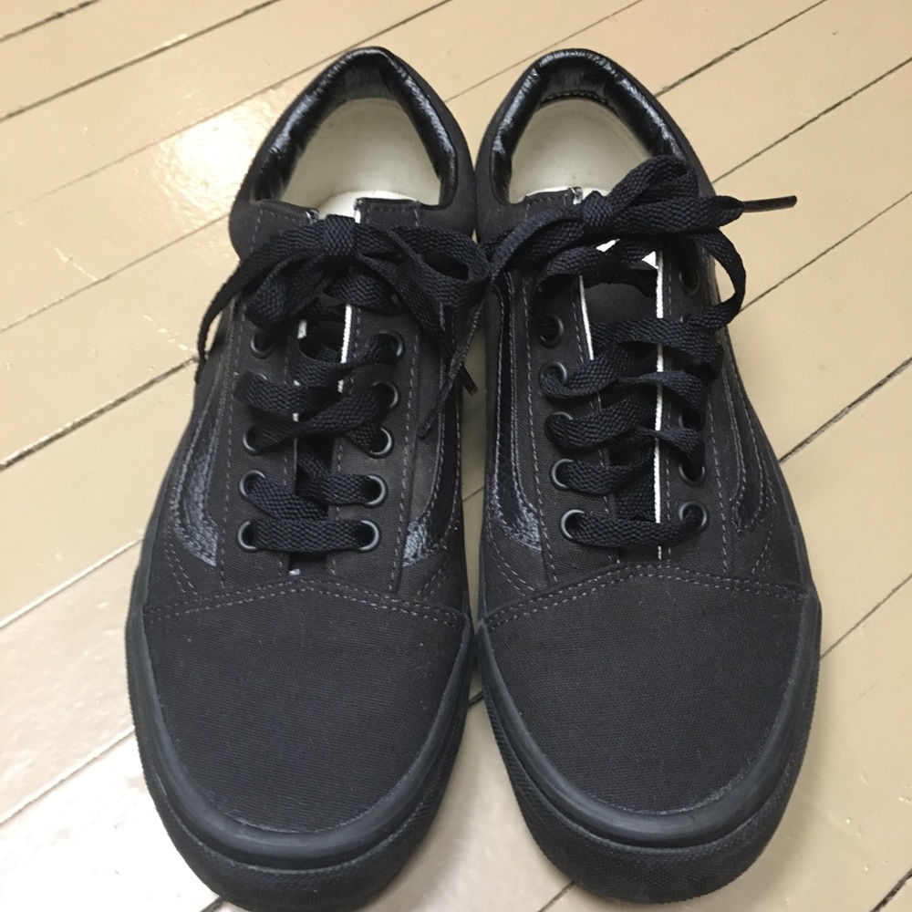 Women’s size 9.5 Black Vans
